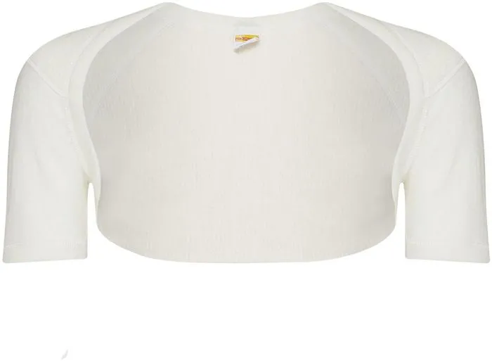 Sangora Schulterwärmer weiß