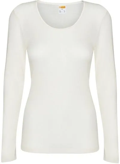 Sangora Spenzer 1/1 Arm in schlichtem weiß