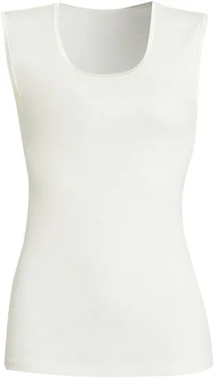 Sangora Spenzer ohne Arm weiß klassik