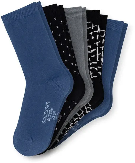 Schiesser Damen 5er Pack Damensocken sortiert 2 180489-908