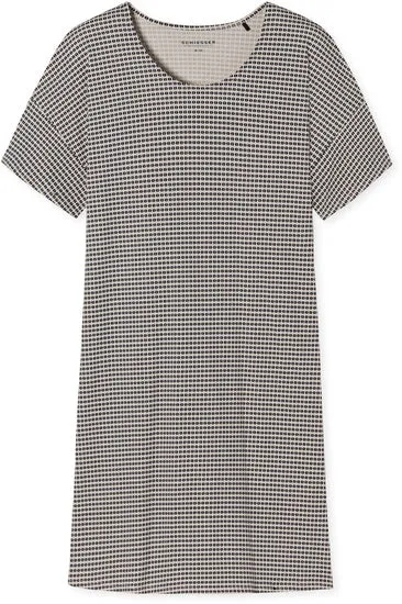 Schiesser Damen Sleepshirt 1/2 Arm, 90cm multicolor 2 179252-913