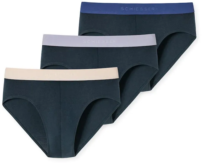 Schiesser Herren 3er Pack Rio-Slip sortiert 2 180193-908