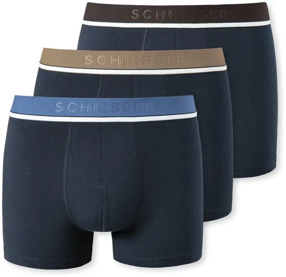Schiesser Herren 3er Pack Shorts sortiert 1 177997-901