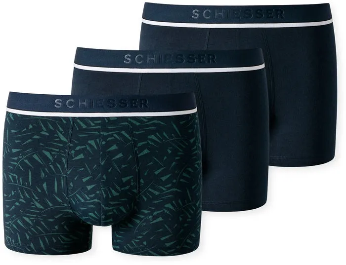 Schiesser Herren 3er Pack Shorts sortiert 2 179064-908