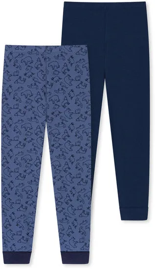 Schiesser Kleinkinder Jungen 2er Pack Unterhose lang sortiert 1 177820-901