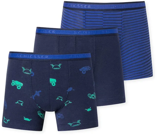 Schiesser Kleinkinder Jungen 3er Pack Shorts sortiert 2 180036-908