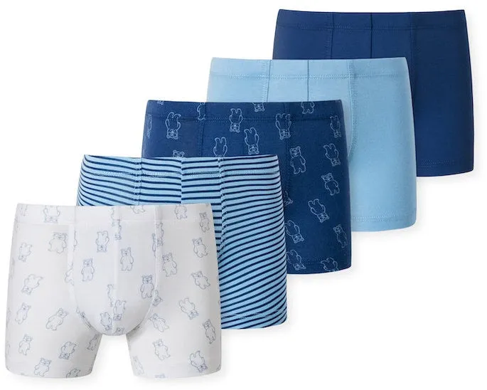 Schiesser Kleinkinder Jungen 5er Pack Shorts sortiert 1 180037-901