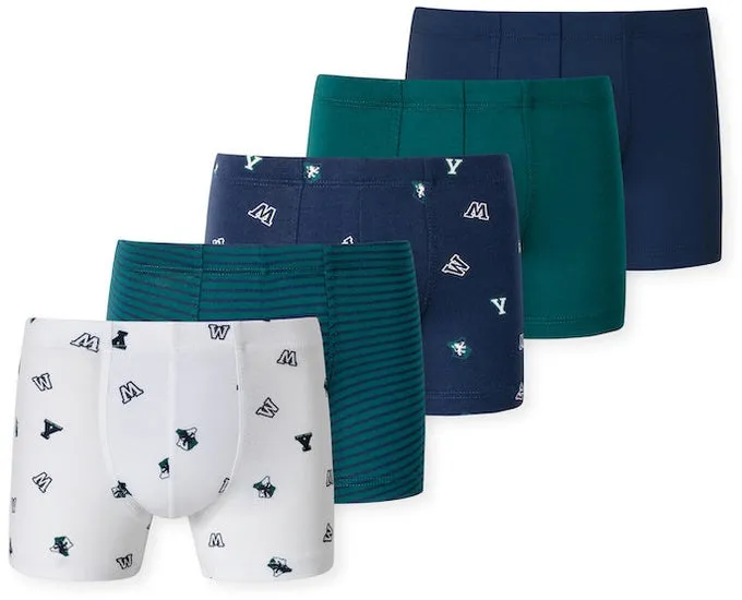 Schiesser Kleinkinder Jungen 5er Pack Shorts sortiert 3 180037-909