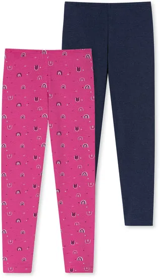Schiesser Kleinkinder Mädchen 2er Pack Leggings sortiert 2 177768-908