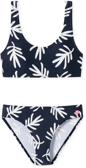 Schiesser Schüler Mädchen Bustier Bikini Set Mädchen dunkelblau-gem. 179158-835