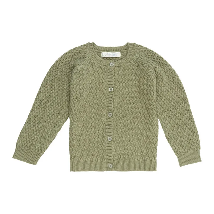 Sense Organics ELIA Knitted Cardigan Olive